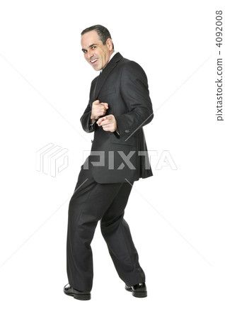 Businessman on white background 4092008