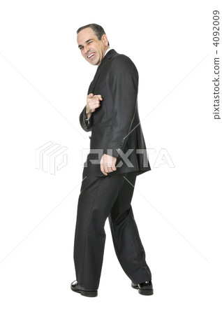 Businessman on white background 4092009