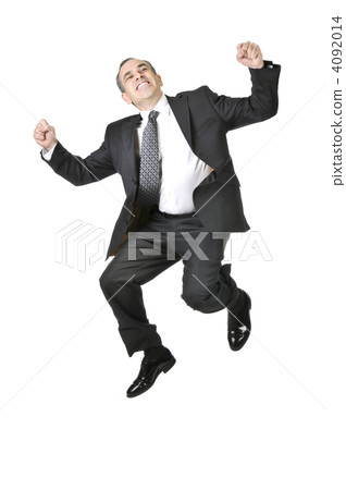 Businessman on white background Businessman on white background 4092014