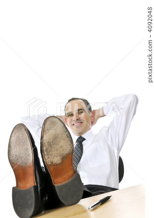 Relaxing businessman 4092048