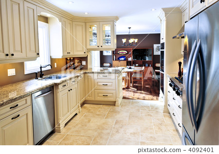 Modern kitchen interior Modern kitchen interior 4092401