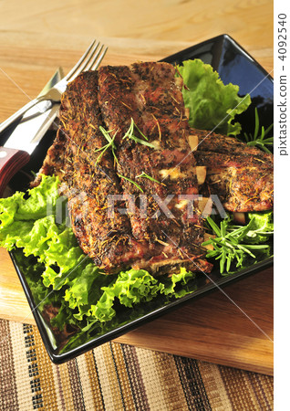 Spare rib dinner 4092540