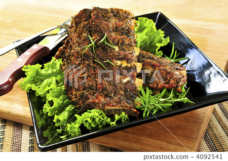 Spare rib dinner 4092541