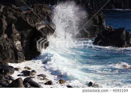 Jogakisaki海岸飛濺 4093104