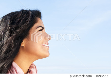Young native american woman Young native american woman 4093533