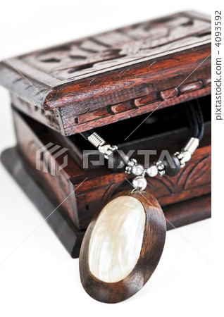 Wooden jewelry box Wooden jewelry box 4093592