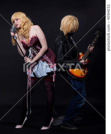 couple of musician - anime cosplay character couple of musician - anime cosplay character 4094032