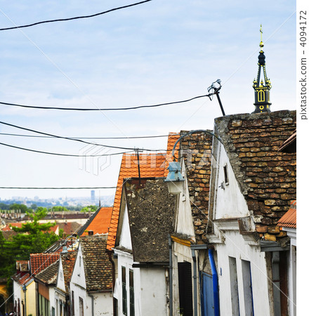 Zemun rooftops in Belgrade 4094172