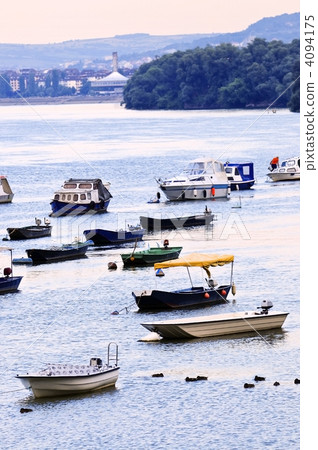 River boats on Danube 4094175