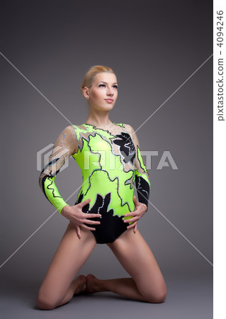 Young beautiful Gymnast dancer portrait Young beautiful Gymnast dancer portrait 4094246