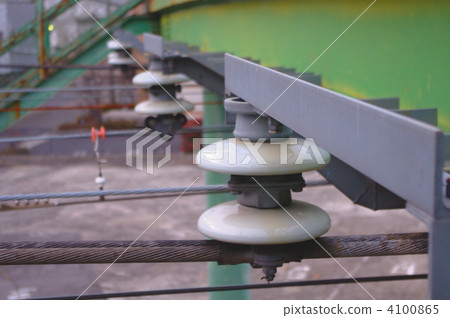 foreign capital, insulator, overhead wiring 4100865