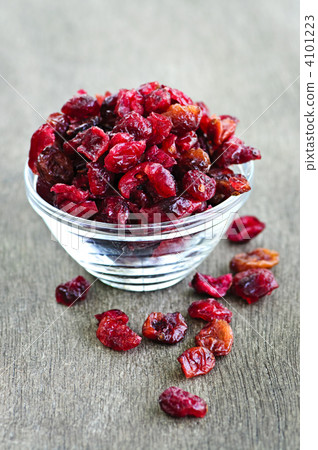 Bowl of dried cranberries Bowl of dried cranberries 4101223