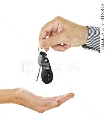 Giving car key Giving car key 4101430