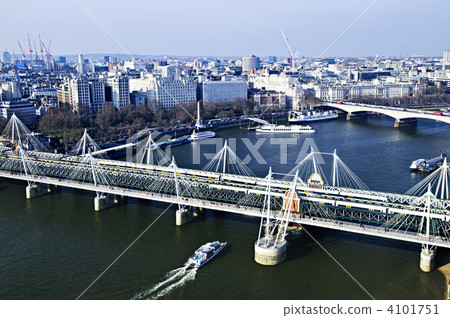 火車 電氣列車 橋 4101751