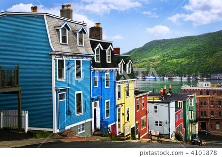 Colorful houses in St. John's 4101878