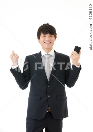 穿著西裝的年輕人 穿著西裝的年輕人 4106180