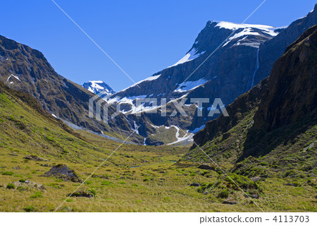 Mountains in Spring 4113703