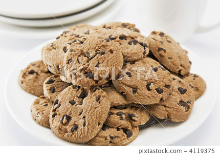 餅乾 巧克力奇普餅乾 咖啡杯 4119375