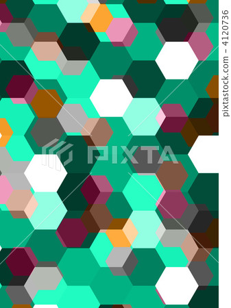 hexagon, graphic, design 4120736