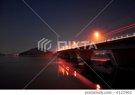 Night view of Suo Sui Bridge ② Night view of Suo Sui Bridge ② 4122902