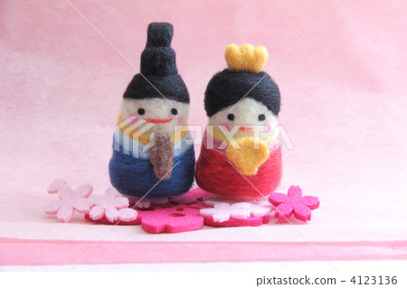 羊毛氈娃娃 4123136