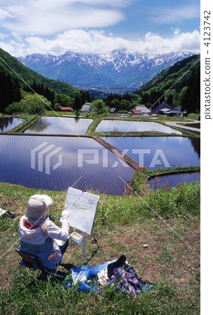 Hakuba Railway Sketch Hakuba Railway Sketch 4123742