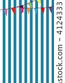 stripe, striped, banner 4124333
