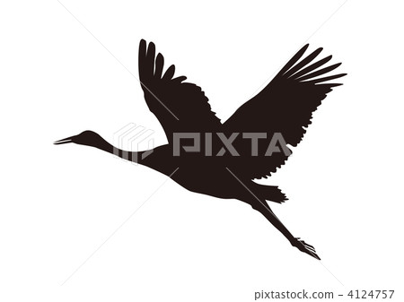 起重機剪影圖 4124757