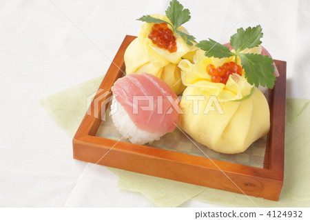 Tea sushi Tamari sushi 4124932