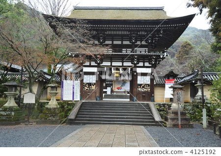The gates of Kyoto Matsuo Taisha Shrine 4125192