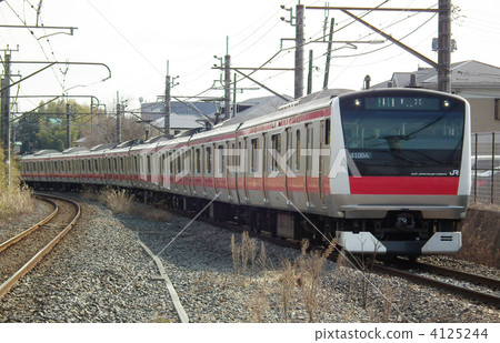 京葉線E233系列Kamatori站 4125244