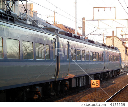 183系列老Azusa西川站 4125339