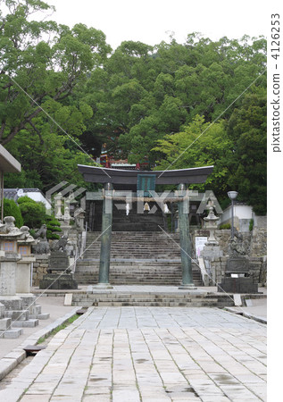 神社和廟宇 防府天滿宮 鳥居 4126253