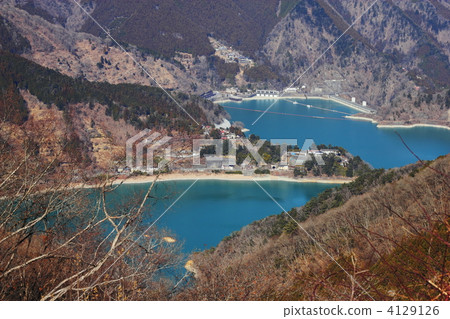 奧多摩町湖 奧多摩 風景 4129126