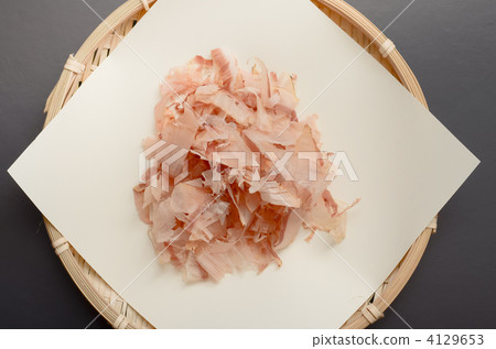 柴魚 幹鰹魚片 切成小塊的鰹魚乾 4129653