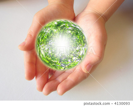 Eco image in hand Eco image in hand 4130093
