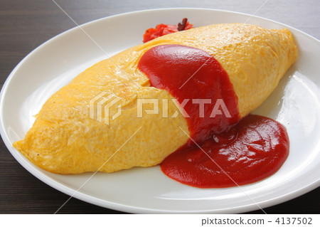 Omelette rice  4137502