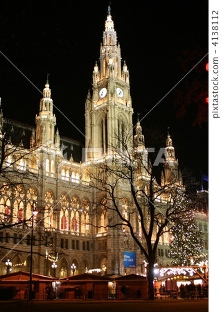 維也納市政廳聖誕市場奧地利 4138112