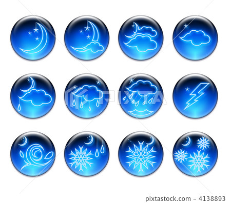Weather icon _ night _ 036 4138893