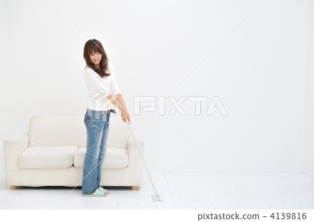 用紙拖把清潔(女) 用紙拖把清潔(女) 4139816
