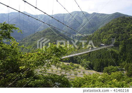 Suspension bridge of Tanze 4140216