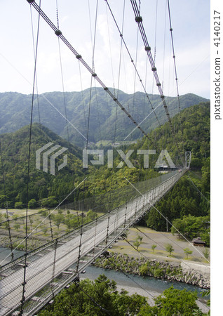 Suspension bridge of Tanze 4140217