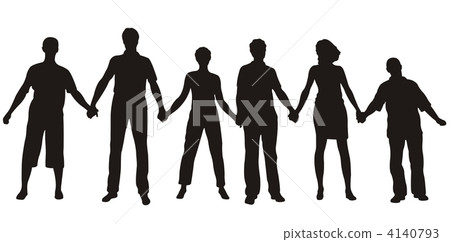 friends chain vector friends chain vector 4140793