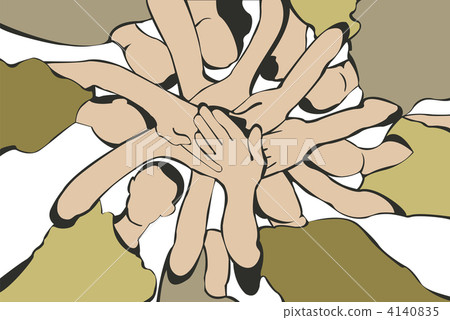 people hands vector 4140835