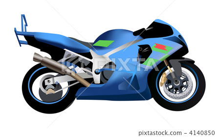 sport motorcycle vector 4140850