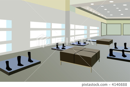 vector shop interior vector shop interior 4140888