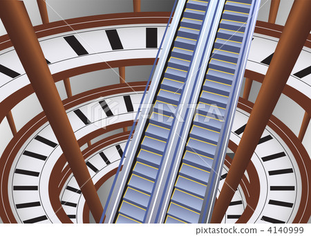 escalator in shop escalator in shop 4140999