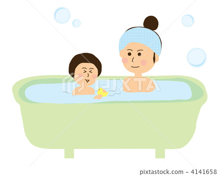 Parent and child bath 4141658