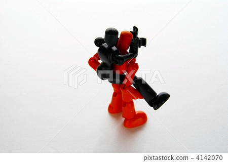 在背上 馱運 洋娃娃 4142070