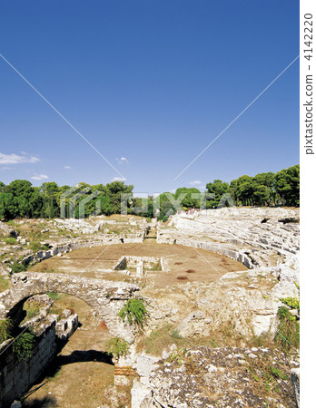 西西里亞Siracusa的Neapolis考古學公園 4142220